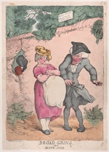 Broad Grins eli musta vitsi, 4.6.1812., 4.6.1812. tekijältä Thomas Rowlandson