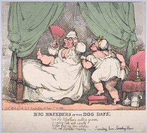 Bug Breeders in the Dog Days, 4. huhtikuuta 1812., 4. huhtikuuta 1812. tekijältä Thomas Rowlandson