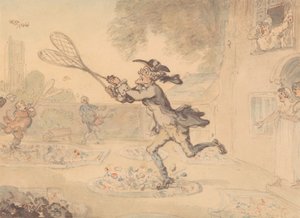 Perhosmetsästys tekijältä Thomas Rowlandson