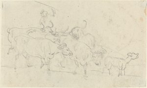 Nautakarja tekijältä Thomas Rowlandson