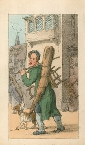 Korjattavat tuolit tekijältä Thomas Rowlandson