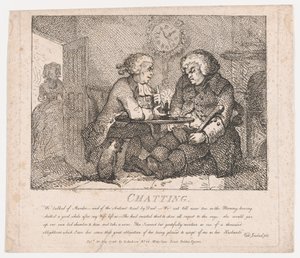 Chatting Picturesque Beauties of Boswell, Ensimmäinen osa, 30. toukokuuta 1786, 30. toukokuuta 1786. tekijältä Thomas Rowlandson
