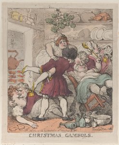 Christmas Gambols, 30. marraskuuta 1812, 30. marraskuuta 1812. tekijältä Thomas Rowlandson