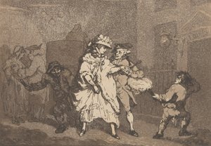 Siviilillisyys, 1787, 1787. tekijältä Thomas Rowlandson