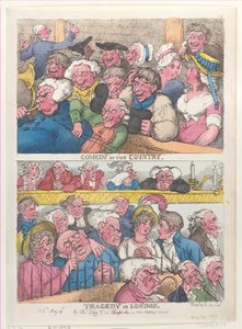 Komedia maalla, Tragedia Lontoossa, 29. toukokuuta 1807., 29. toukokuuta 1807. tekijältä Thomas Rowlandson