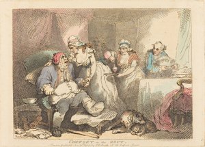 Mukavuus kihtissä tekijältä Thomas Rowlandson