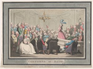 Comforts of Bath, levy 2, 6. tammikuuta 1798, 6. tammikuuta 1798. tekijältä Thomas Rowlandson