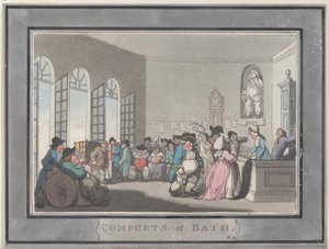 Comforts of Bath, levy 3, 6. tammikuuta 1798, 6. tammikuuta 1798. tekijältä Thomas Rowlandson