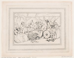 Kylpyhuoneen mukavuudet, kuva 4 tekijältä Thomas Rowlandson