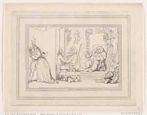 Kylpyhuoneen mukavuudet, kuva 6 tekijältä Thomas Rowlandson