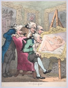 Connoisseurs, 20. kesäkuuta 1799, 20. kesäkuuta 1799. tekijältä Thomas Rowlandson