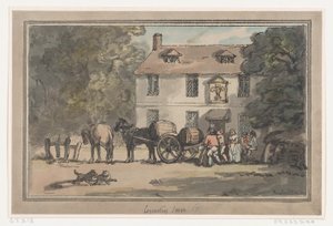 Maaseutumajoitus tekijältä Thomas Rowlandson
