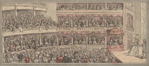 Covent Garden Theatre, 1792, 1792. tekijältä Thomas Rowlandson