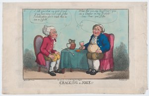 Cracking a Joke, 15. marraskuuta 1808., 15. marraskuuta 1808. tekijältä Thomas Rowlandson