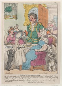 Ajo-ohjeet Footmenille, 10. marraskuuta 1807., 10. marraskuuta 1807. tekijältä Thomas Rowlandson