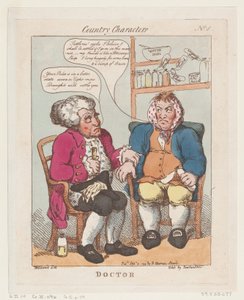 Tohtori, 10. syyskuuta 1799, 10 syyskuuta 1799. tekijältä Thomas Rowlandson