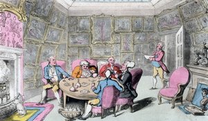 Doctor Syntax with My Lord, 1800-luvun alku. tekijältä Thomas Rowlandson