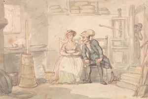 Dr Syntax  Dairymaid tekijältä Thomas Rowlandson