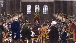 Tohtori syntaksi alahuoneessa tekijältä Thomas Rowlandson