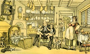 "Dr Syntaxista tuli sairaanhoitaja" tekijältä Thomas Rowlandson