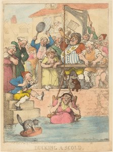 Scoldin antaminen tekijältä Thomas Rowlandson