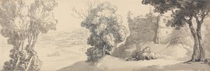Dudleyn linna tekijältä Thomas Rowlandson
