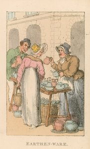 Keramiikka tekijältä Thomas Rowlandson