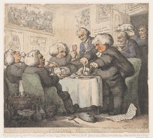 Juhlavierailu tekijältä Thomas Rowlandson
