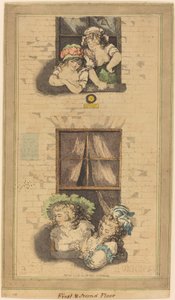 Ensimmäinen ja toinen kerros tekijältä Thomas Rowlandson