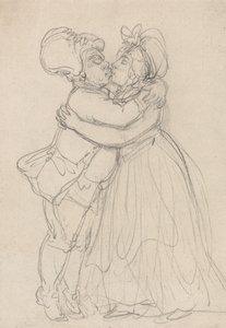 Anteeksiantavat rakastavaiset tekijältä Thomas Rowlandson