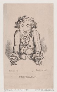 Ranskalainen, huhtikuu 1808, huhtikuu 1808. tekijältä Thomas Rowlandson