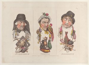 Hautajaiset, Virginia, Hazard, 15. elokuuta 1800, 15. elokuuta 1800. tekijältä Thomas Rowlandson