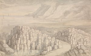 Giant’s Causeway, Antrim, Irlanti. tekijältä Thomas Rowlandson