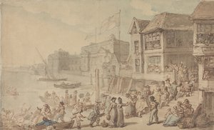 Greenwich tekijältä Thomas Rowlandson