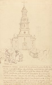 Greenwichin kirkko tekijältä Thomas Rowlandson