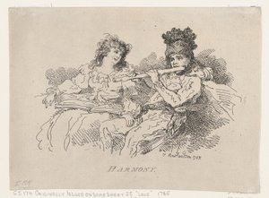 Harmony, 12. elokuuta 1785, 12. elokuuta 1785. tekijältä Thomas Rowlandson
