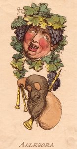 Päälliköt: Allegora tekijältä Thomas Rowlandson