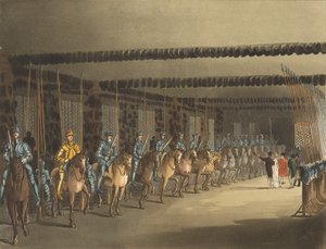 Horse Armoury, Tower of London, 1. marraskuuta 1809, 1. marraskuuta 1809 tekijältä Thomas Rowlandson