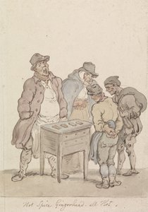 Tulinen mausteinen piparkakku, täysin tulinen tekijältä Thomas Rowlandson