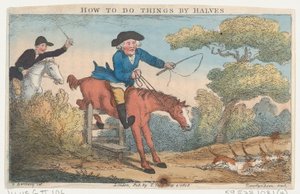 How to Do Things by Halves, 4. toukokuuta 1808., 4. toukokuuta 1808. tekijältä Thomas Rowlandson