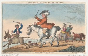 Kuinka tehdä hänestä pienin, 4. toukokuuta 1808., 4. toukokuuta 1808. tekijältä Thomas Rowlandson