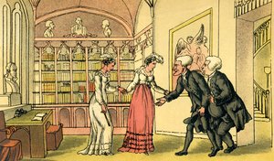 "Johdatus seurustelemiseen" tekijältä Thomas Rowlandson