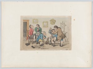 Legerdemain, 1799, 1799. tekijältä Thomas Rowlandson