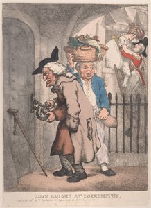 Rakkaus nauraa lukkosepillä, 20. elokuuta 1811, 20. elokuuta 1811. tekijältä Thomas Rowlandson