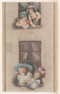 Neitsyt ja rakastajattaret, 1. joulukuuta 1791, 1. joulukuuta 1791. tekijältä Thomas Rowlandson