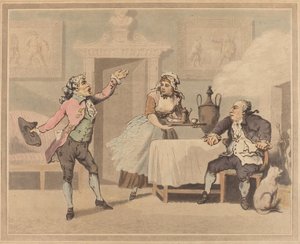 Manager ja Spouter tekijältä Thomas Rowlandson
