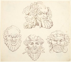 Naamiot tekijältä Thomas Rowlandson