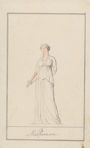 Melpomene tekijältä Thomas Rowlandson