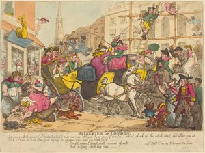 Lontoon kurjuudet tekijältä Thomas Rowlandson