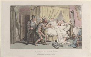 Virheitä Cavaillonissa, Journal of Sentimental Travels in the Southern Pro..., 1. tammikuuta 1822. tekijältä Thomas Rowlandson